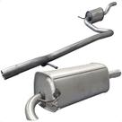 Kit Escap Abafador + Traseiro Fiesta Hatch 1.0 8v 2002 2005