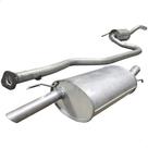 Kit Escap Abafador + Traseiro Fiesta Hatch 1.4 16v 96 A 99