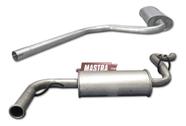 Kit Escap Abafador + Traseiro Uno 1.0 Eletronic Elx Ep 93 96