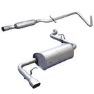 Kit Escap Intermediário + Traseiro Fiat Uno G1 1.0 06 A 08