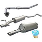 Kit Escap Tubo + Abafador+ Silencioso Agile 1.4 09 A 14