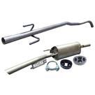 Kit Escap Tubo Intermediário + Traseiro Prisma 1.4 8v 2012