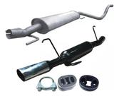 Kit Escapamento Abafador + Esportivo Meriva 1.8 8v 2002 2005