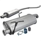 Kit Escapamento Abafador + Silencioso 206 Hatch 1.6 00 A 08