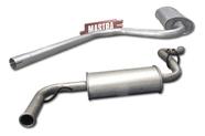 Kit Escapamento Abafador + Silencioso Fiat Uno G1 1.5 90 91