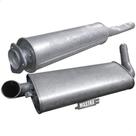 Kit Escapamento Abafador + Silencioso Passat 1.8 1985 A 1988