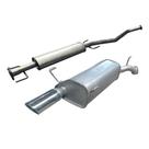 Kit Escapamento Abafador + Silencioso Vectra Sedan 2.2 98 04