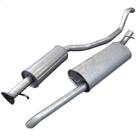 Kit Escapamento Abafador + Silencioso Vectra Sedan 94 A 96 Kit Escapamento Abafador + Silencioso Vectra Sedan 94 A 96