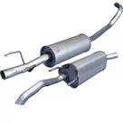 Kit Escapamento Abafador + Traseiro Corsa Classic 1.0 97 10