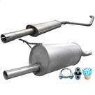 Kit Escapamento Abafador + Traseiro Duster 1.6 16v 12 A 16