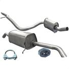 Kit Escapamento Abafador + Traseiro Fiesta Sedan 1.6 09 A 14