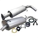 Kit Escapamento Abafador + Traseiro Gol 1.0 16v 2000 A 2001 Kit Escapamento Abafador + Traseiro Gol 1.0 16v 2000 A 2001