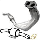 Kit Escapamento Catalisador + Tubo Meriva 1.8 8v 2002 A 2005