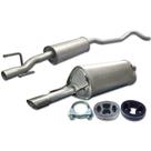 Kit Escapamento Silencioso Abafador Agile 09 10 11 12 13 14 Kit Escapamento Silencioso Abafador Agile 09 10 11 12 13 14