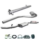 Kit Escapamento Silencioso Elba 1.5 8v De 1985 A 1989 Álcool