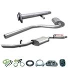 Kit Escapamento Silencioso Fiat Elba 1.6 8v 1990 1991
