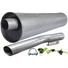 Kit Escapamento Silencioso+ Traseiro F2000 Motor Mwm 80 A 92
