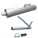 Kit Escapamento Silencioso + Tubo Caminhão 708d 708e 71 87