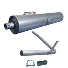 Kit Escapamento Silencioso + Tubo Caminhão 708d 708e 71 87