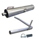 Kit Escapamento Silencioso + Tubo Caminhão 708d 708e 71 87