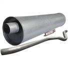 Kit Escapamento Silencioso+ Tubo F1000 Motor Mwm 1980 A 1992