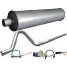 Kit Escapamento Silencioso + Tubo Longo Veraneio 6 Cil 69 87