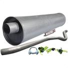 Kit Escapamento Silencioso + Tubo Traseiro F1000 1980 A 1992