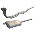 Kit Escapamento Tubo + Abafador Fiat 147 1050 1300 1977 1988 Kit Escapamento Tubo + Abafador Fiat 147 1050 1300 1977 1988