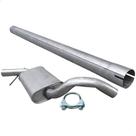 Kit Escapamento Tubo + Abafador Golf 2.0 Glx Gti 1994 A 1998