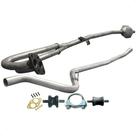 Kit Escapamento Tubo + Intermediário Del Rey 1.6 8v 84 A 88