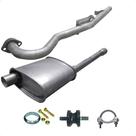 Kit Escapamento Tubo Motor+ Abafador Corcel 1.4 8v 72 A 77 Kit Escapamento Tubo Motor+ Abafador Corcel 1.4 8v 72 A 77