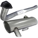 Kit Escapamento Tubo + Silencioso Caminhão 1218 1996 A 1999
