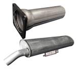 Kit Escapamento Tubo+ Silencioso Caminhão Cargo 1415 00 A 02