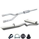 Kit Escapamento Tubo + Silencioso Gol 1.3 1.6 Ar 80 A 86