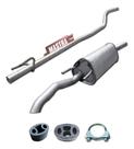 Kit Escapamento Tubo+ Traseiro Corsa Classic Sedan 1.0 10 14