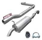 Kit Escapamento Tubo + Traseiro Saveiro G5 1.6 8v 2008 2013