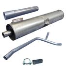 Kit Escapamento Tubos + Silencioso Caminhão 608d 608e 71 87