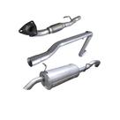 Kit Escapamento Tubos + Traseiro Saveiro G5 1.6 8v 2014 A 20