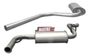 Kit Escape Abafador +traseiro Fiat Uno 1.5 8v 92 93 94 95 96