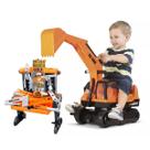 Kit Escavadeira Giant Gigante Escavator C/ Bancada de Ferramentas Trator - Roma e Zoop Kit Escavadeira Giant Gigante Escavator C/ Bancada de Ferramentas Trator - Roma e Zoop
