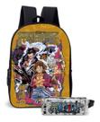 Kit Escolar Anime One Piece com Mochila Estilo Exclusivo e Estojo Incluso Kit Escolar Anime One Piece com Mochila Estilo Exclusivo e Estojo Incluso