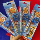 Kit Escolar Apontador c/deposito e borracha Patrulha Canina Kit Escolar Apontador c/deposito e borracha Patrulha Canina