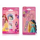 Kit Escolar Apontador com Depósito e Borracha Princesas + Tesoura Infantil Ponta Redonda Princesas Kit Escolar Apontador com Depósito e Borracha Princesas + Tesoura Infantil Ponta Redonda Princesas