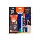 Kit escolar astronauta c/ 8pcs leonora
