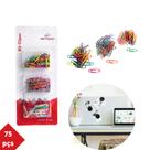 Kit Escolar Barato Envio Imediato 75 Unidades Escritório Colorido