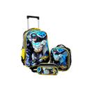 Kit Escolar Battle Lancheira Estojo Jogo MCK4657K Kit Escolar Battle Lancheira Estojo Jogo MCK4657K