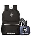 Kit Escolar Botafogo Mochila Costas + Lancheira + Estojo