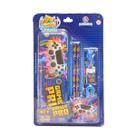 KIT ESCOLAR COM ESTOJO METALICO Modelo:Dinossauro KIT ESCOLAR COM ESTOJO METALICO Modelo:Dinossauro