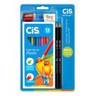 Kit Escolar com Lápis, Apontador e Borracha - Cis