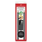 Kit Escolar Faber-Castell 2 Lápis Preto Grip Antideslizante + Apontador + Borracha